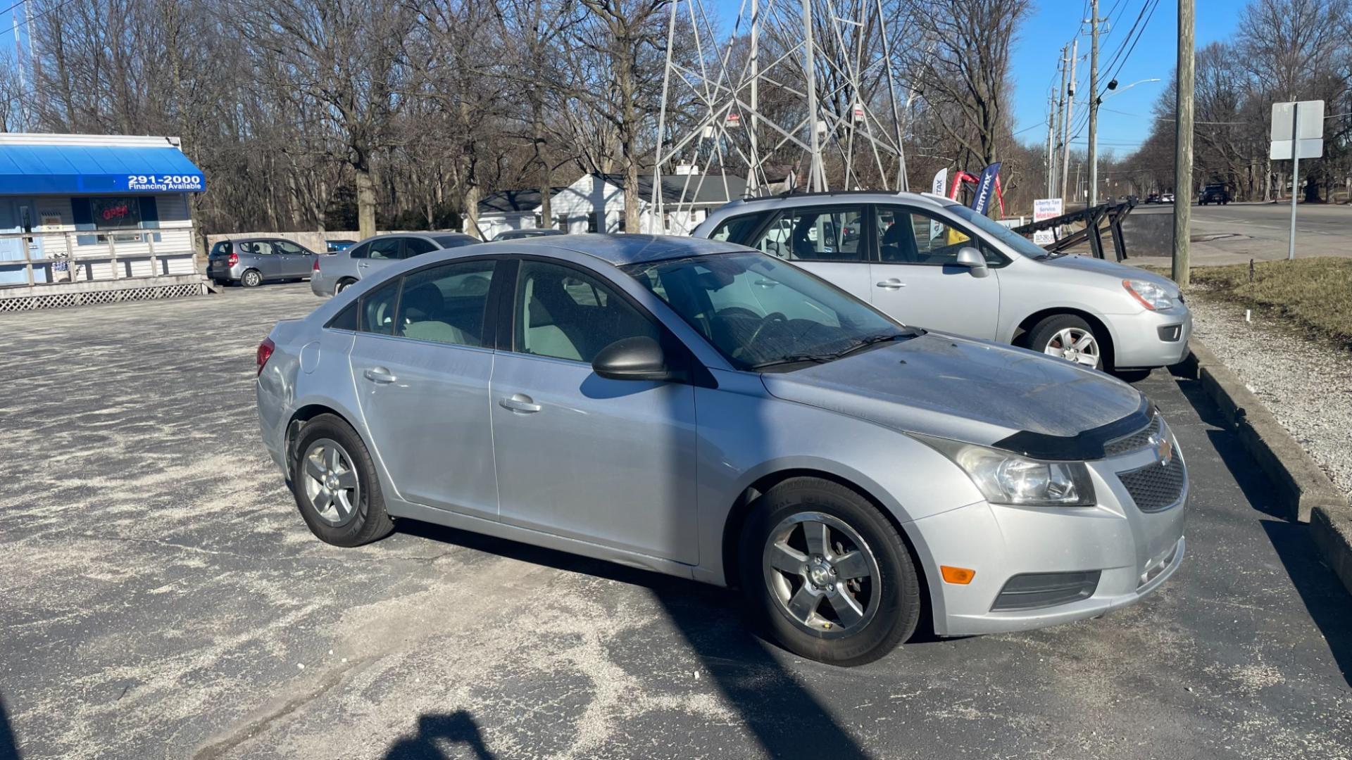 2012 Silver /GRAY Chevrolet Cruze (1G1PC5SH2C7) , located at 2710A Westlane Rd., Indianapolis, IN, 46268, (317) 291-2000, 39.885670, -86.208160 - Photo#3